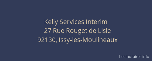 Kelly Services Interim