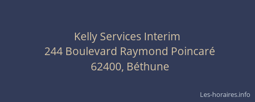 Kelly Services Interim