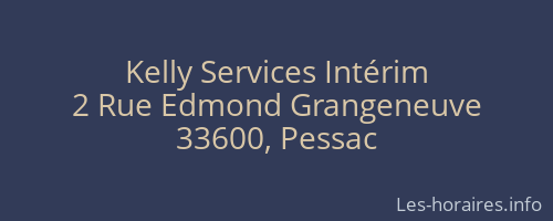 Kelly Services Intérim