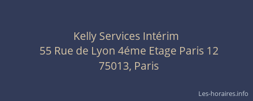 Kelly Services Intérim