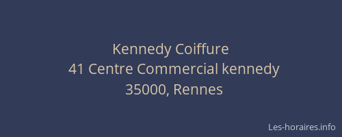 Kennedy Coiffure