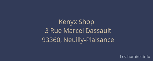 Kenyx Shop