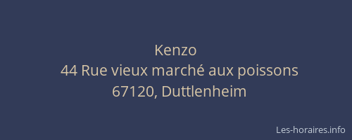 Kenzo