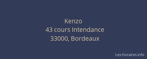 Kenzo