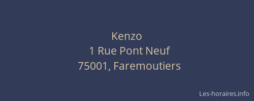Kenzo