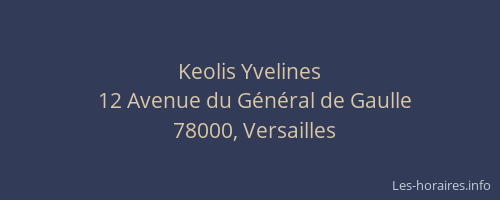 Keolis Yvelines