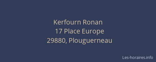 Kerfourn Ronan