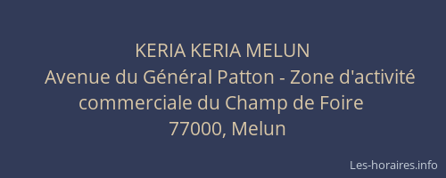 KERIA KERIA MELUN