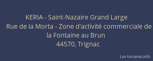 KERIA - Saint-Nazaire Grand Large
