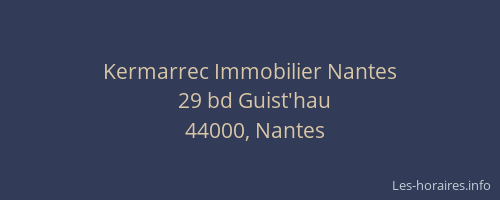 Kermarrec Immobilier Nantes