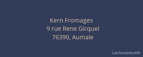 Kern Fromages