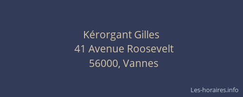 Kérorgant Gilles