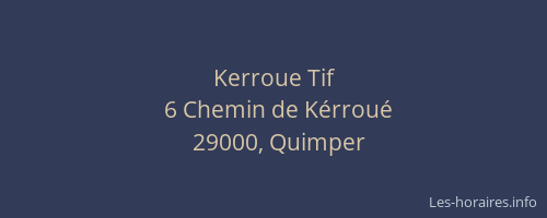 Kerroue Tif