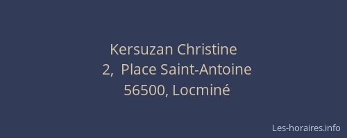 Kersuzan Christine