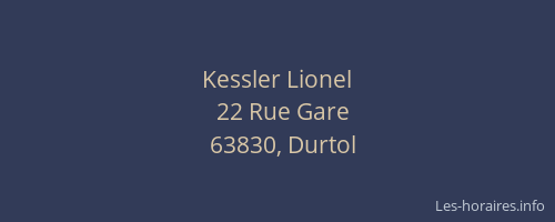 Kessler Lionel