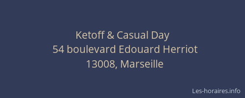 Ketoff & Casual Day