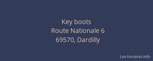 Key boots