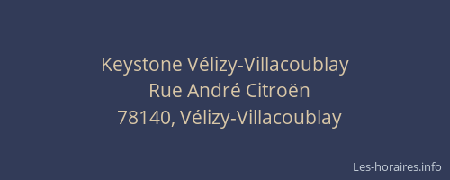Keystone Vélizy-Villacoublay