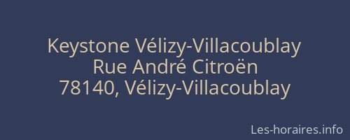 Keystone Vélizy-Villacoublay