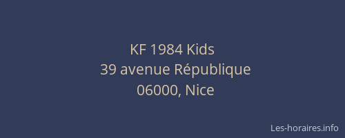 KF 1984 Kids