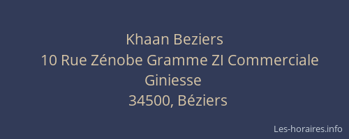 Khaan Beziers
