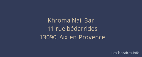 Khroma Nail Bar