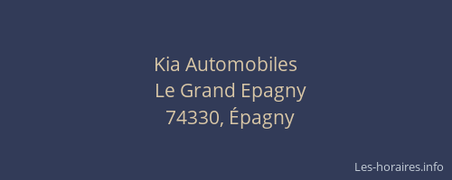 Kia Automobiles