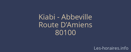 Kiabi - Abbeville