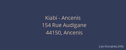 Kiabi - Ancenis