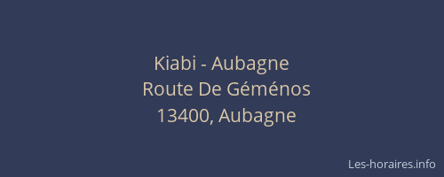Kiabi - Aubagne