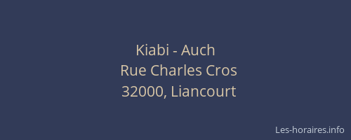 Kiabi - Auch