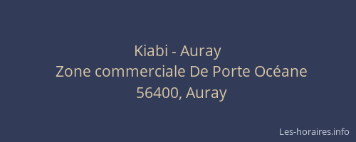 Kiabi - Auray