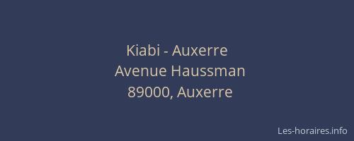 Kiabi - Auxerre