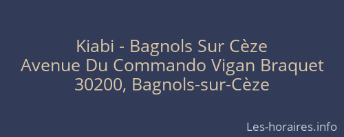 Kiabi - Bagnols Sur Cèze