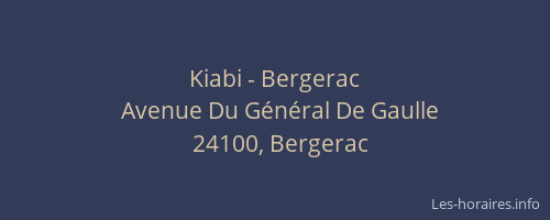 Kiabi - Bergerac