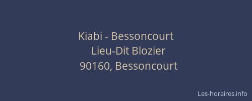 Kiabi - Bessoncourt