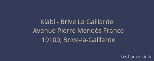 Kiabi - Brive La Gaillarde