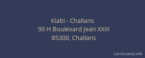 Kiabi - Challans