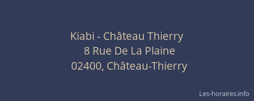 Kiabi - Château Thierry