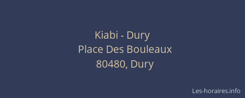 Kiabi - Dury