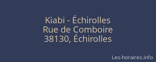 Kiabi - Échirolles