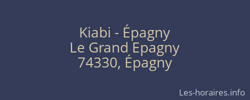 Kiabi - Épagny