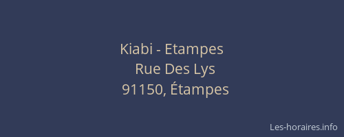 Kiabi - Etampes