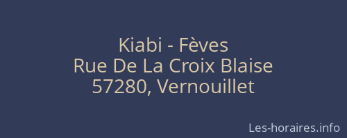 Kiabi - Fèves