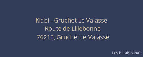 Kiabi - Gruchet Le Valasse
