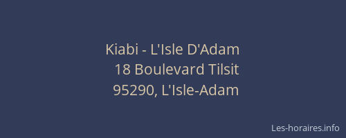 Kiabi - L'Isle D'Adam