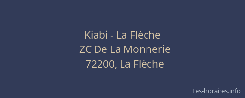 Kiabi - La Flèche