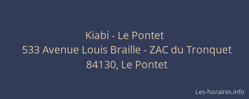 Kiabi - Le Pontet