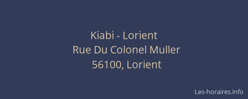 Kiabi - Lorient