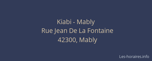 Kiabi - Mably